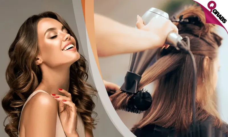 Hair Color & Blow-Dry Service for Ladies!